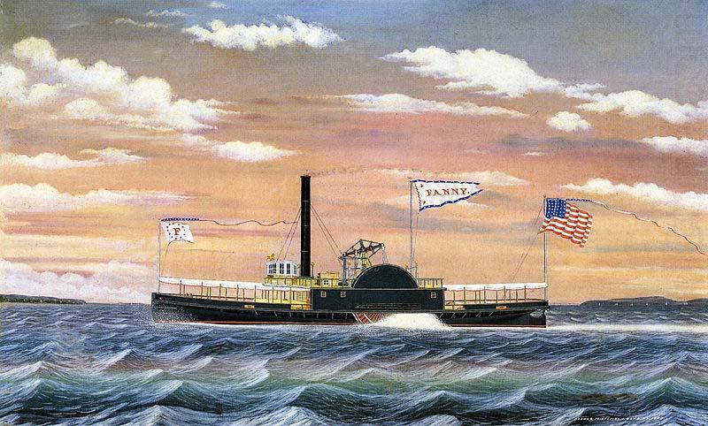 James Bard Fanny, steam tug built 1863 china oil painting image